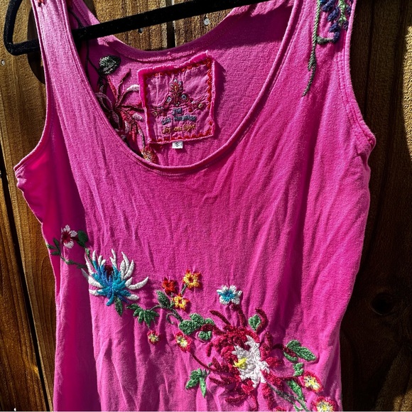 Johnny Was Embroidered Tank Dress - Picture 2 of 6